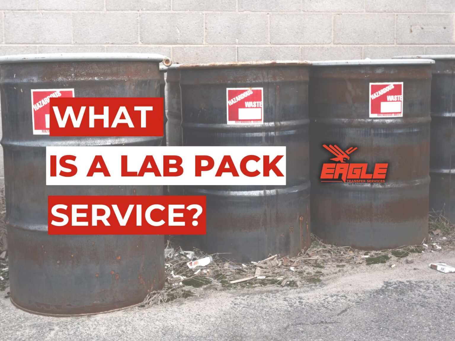 What is a Lab Pack Service? - Eagle Transfer Services