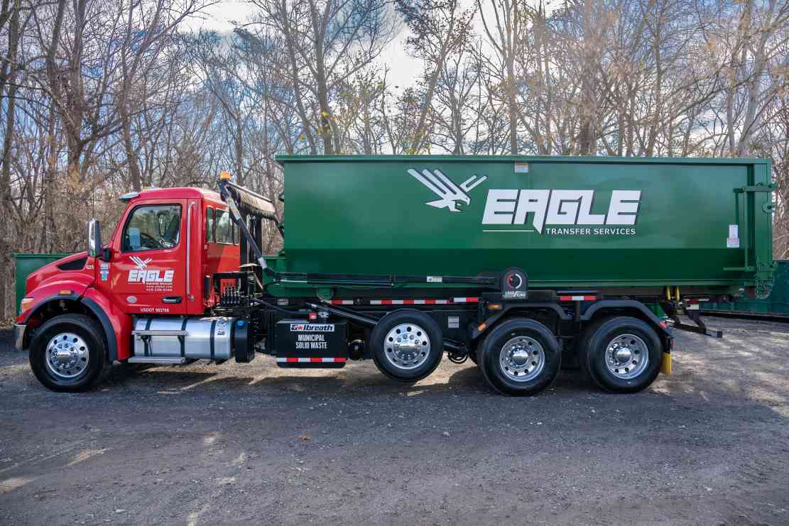 steady truck container for waste disposals