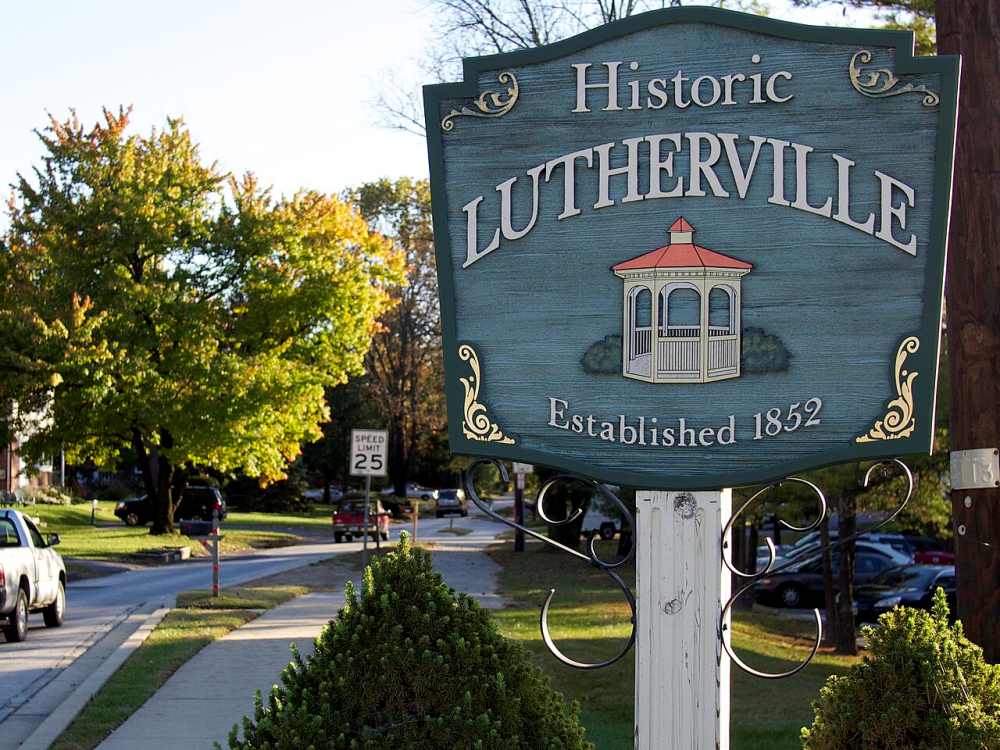Historic Lutherville Sign