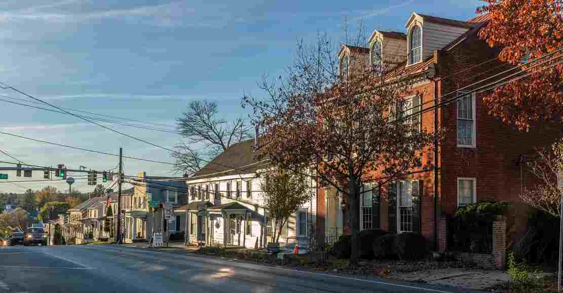 central place in liberty town