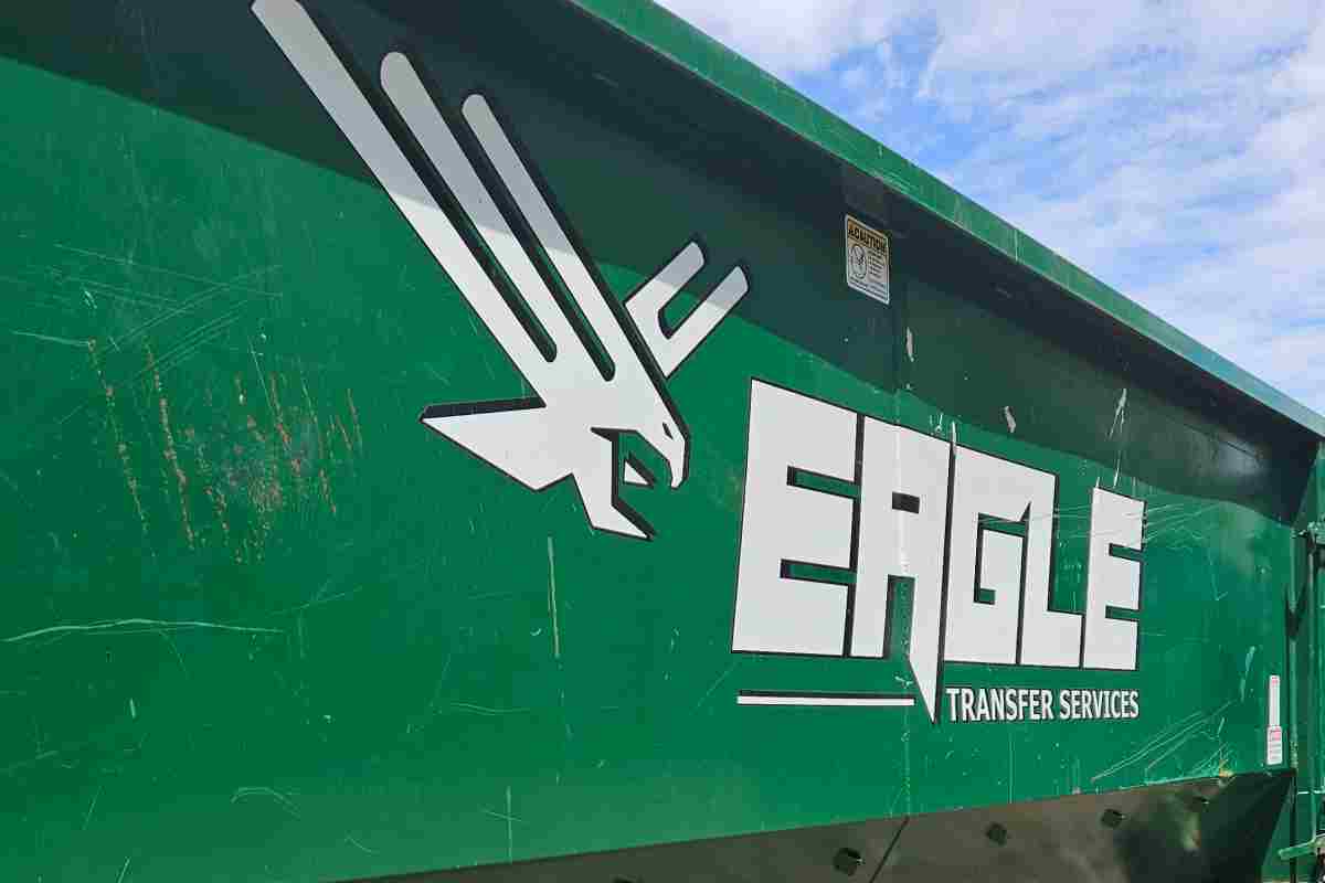 eagle dumpster for hazard waste