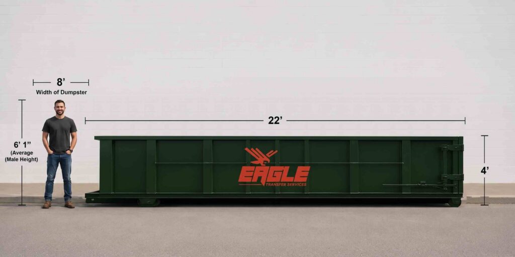 medium roll off dumpster 20 yd